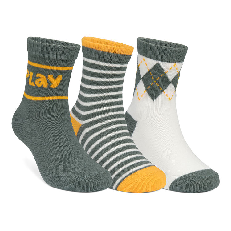 Носки (комплект из 3 пар) Play, Зеленый, Play
Носки (комплект из 3 пар) Play, Зеленый, Play