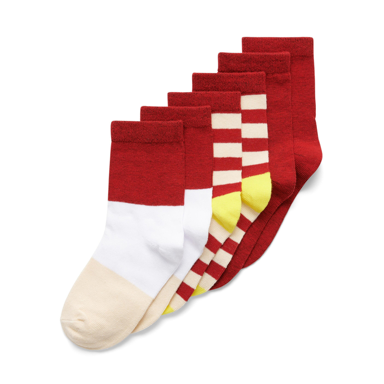 Носки (комплект из 3 пар) Play, Красный, Play
Носки (комплект из 3 пар) Play, Красный, Play