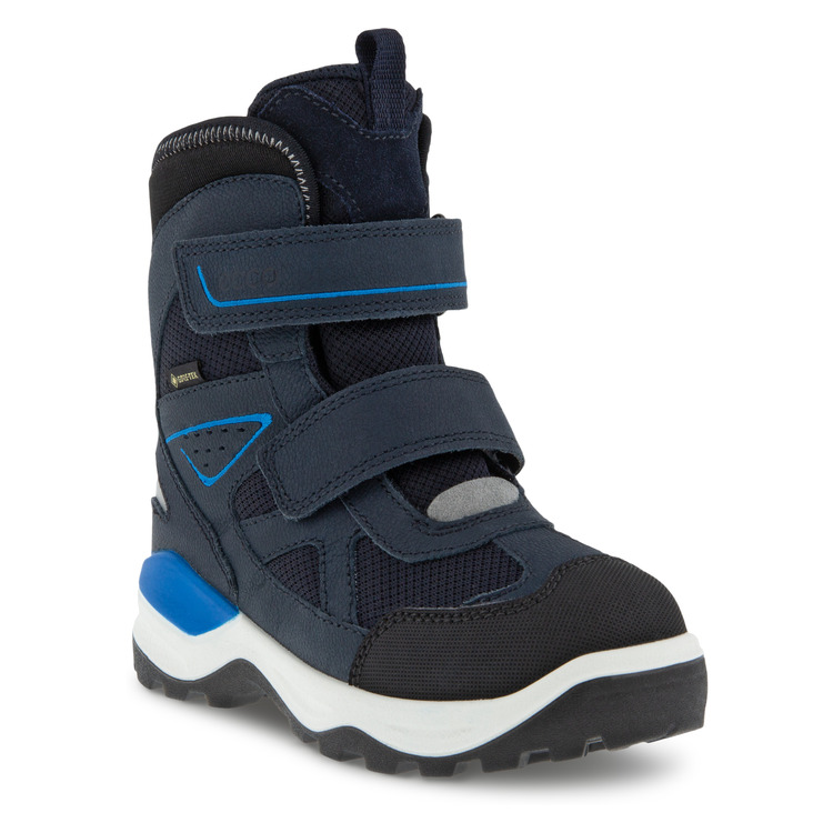 Ботинки высокие SNOW MOUNTAIN ECCO синего цвета