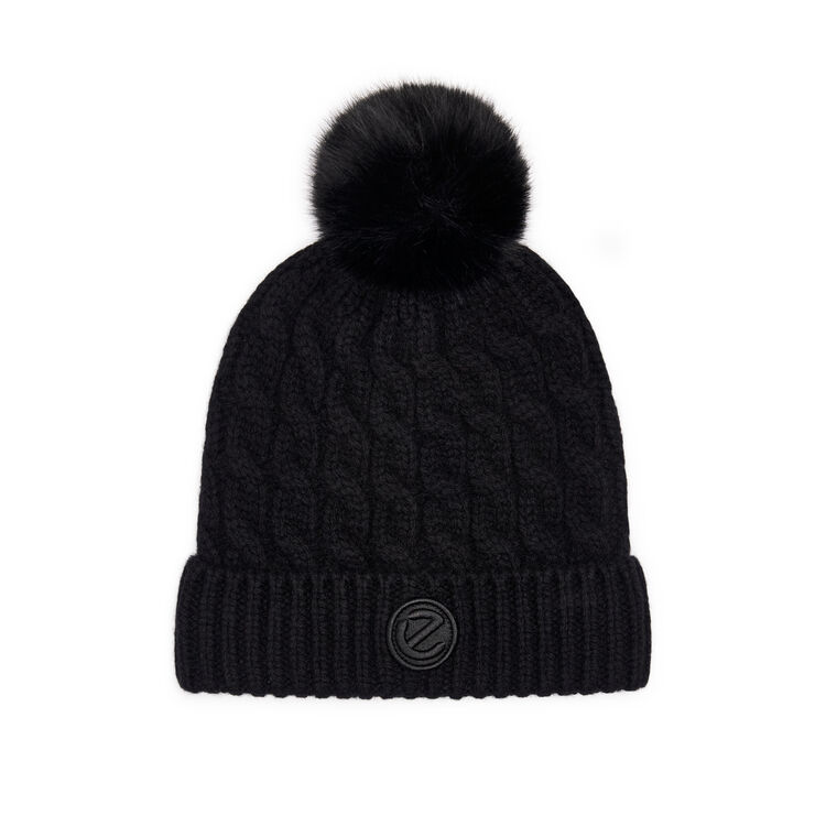 Шапка ECCO Pattern pompon Beanie