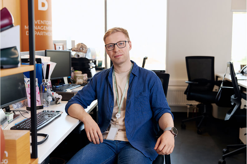 Фотография работников офиса ECCO