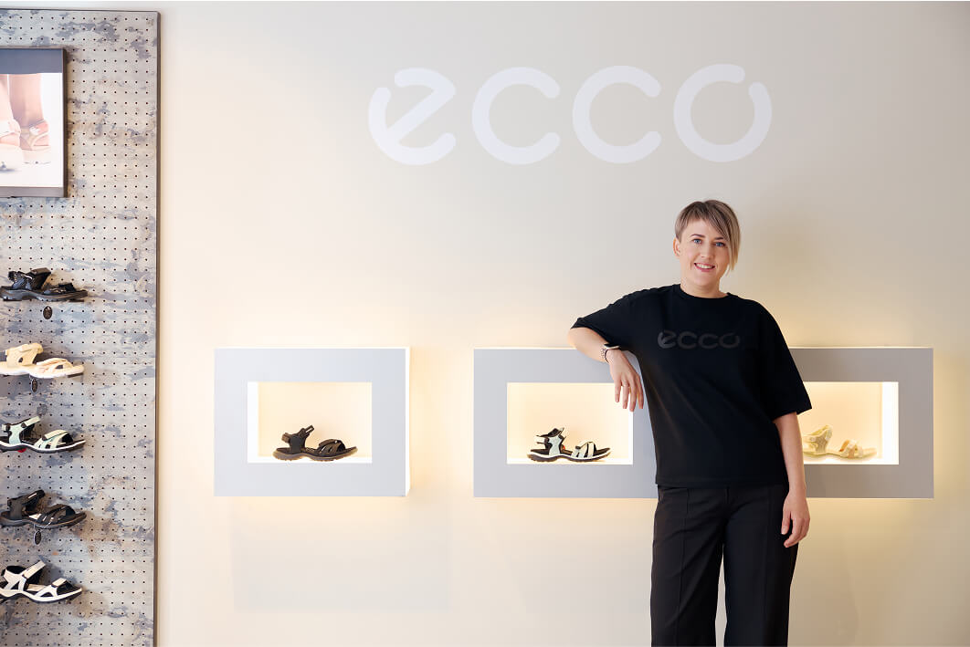 Изображение работников розницы ECCO